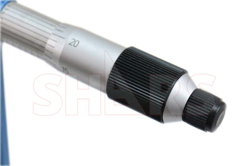 0 - 1" PRECISION DEEP THROAT MICROMETER CARBIDE .0001" 12" DEEP #}