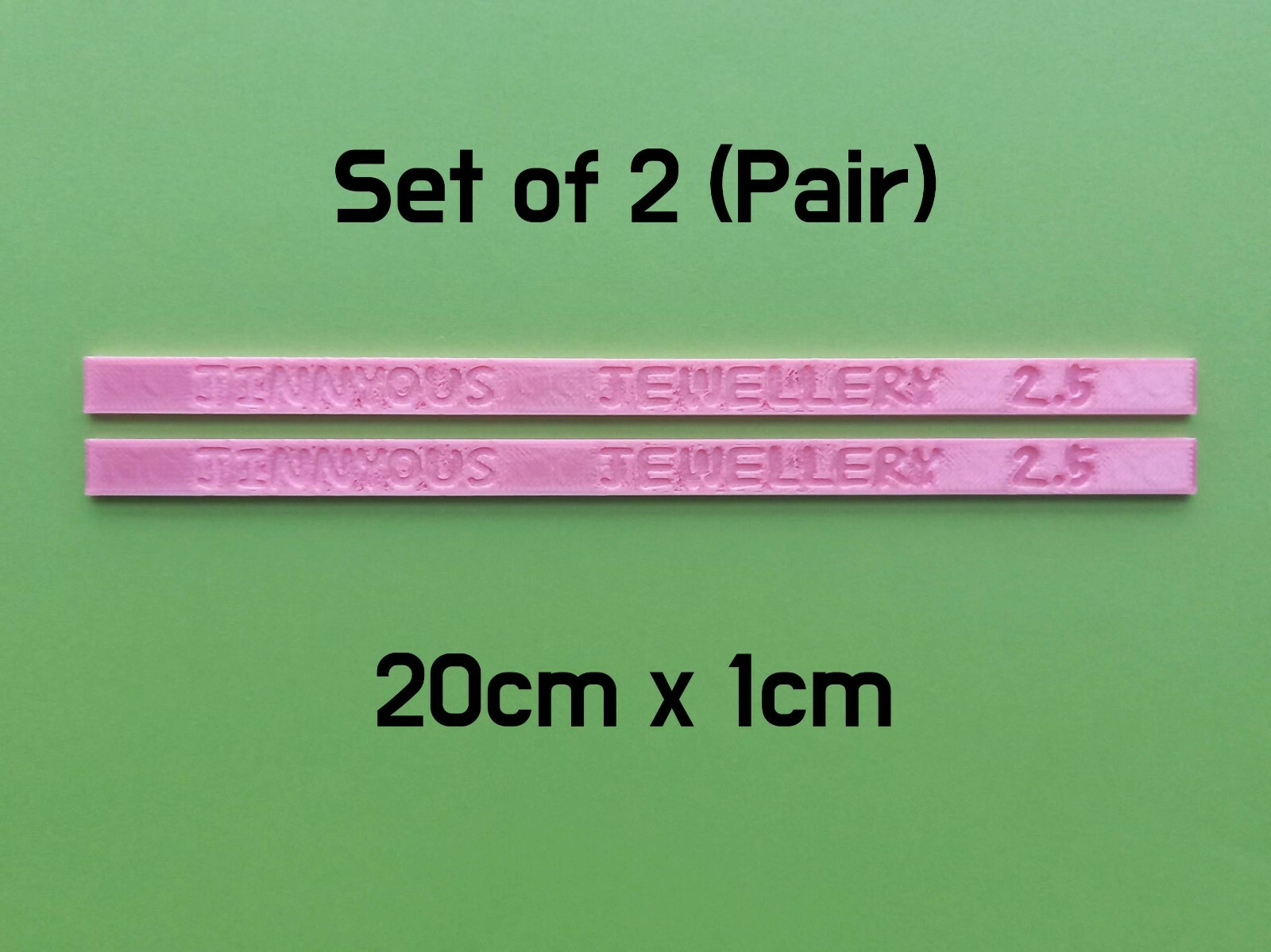 Polymer clay Depth guides | Thickness Rolling Gauge | Roller Spacers rulers