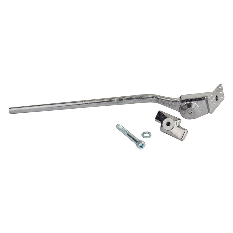 Kickstand Greenfield 285mm W/Retro Plate Silver