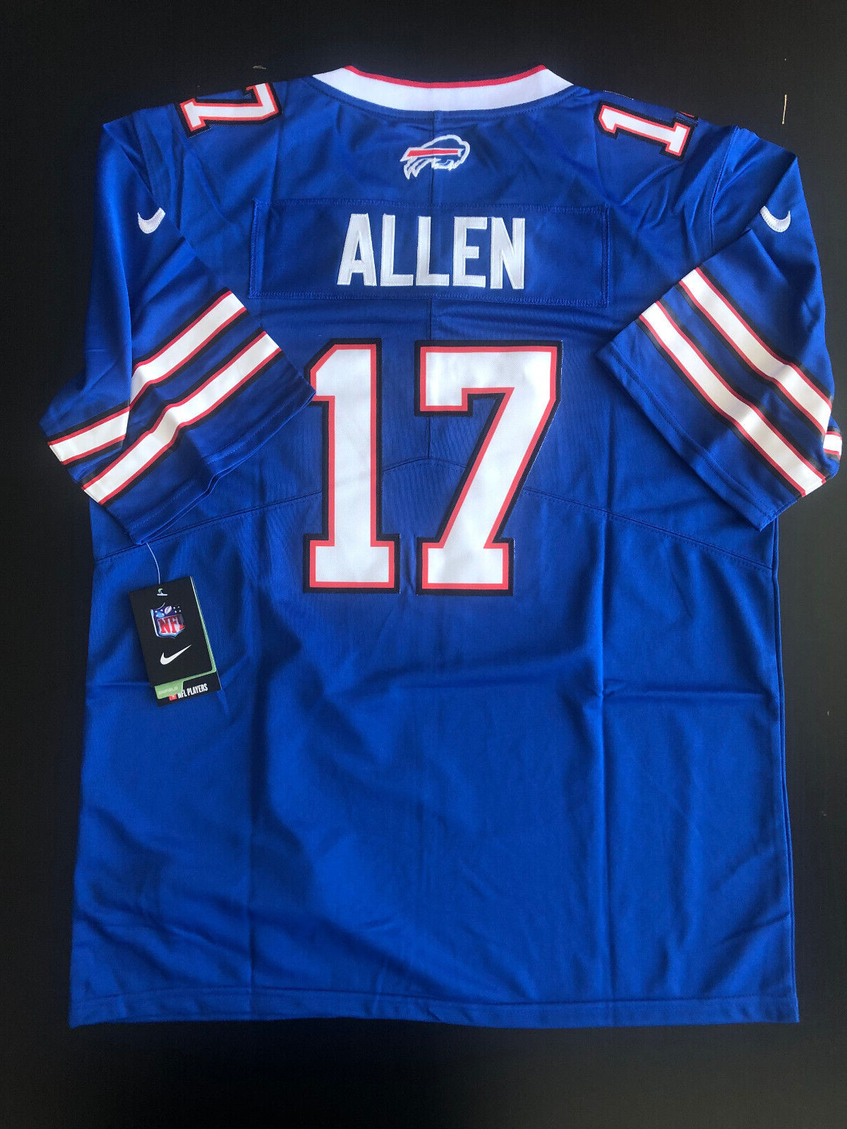 Josh Allen #17 Buffalo Bills Men's On Field Blue Jersey Size SMALL - NWT
