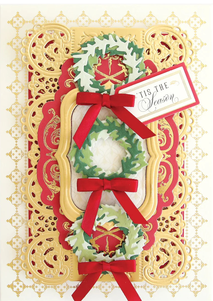 Anna Griffin Layered Christmas Flower Dies