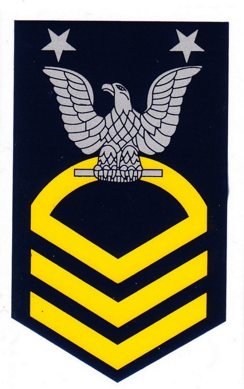 Navy E-9 Master Chief Petty Officer Decal