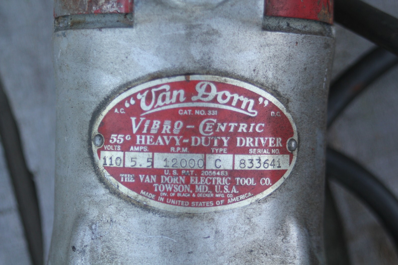 Van Dorn Heavy Duty Driver Model 331