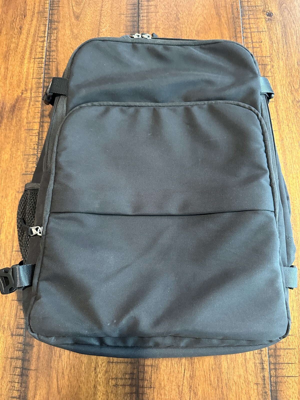 Sinaliy Large Black Backpack , 40L, 17" Laptop, Waterproof