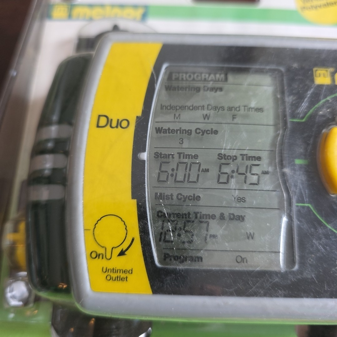 Melnor 3060 AquaTimer Duo Electronic Water Timer & Orbit Timer Valve - NEW