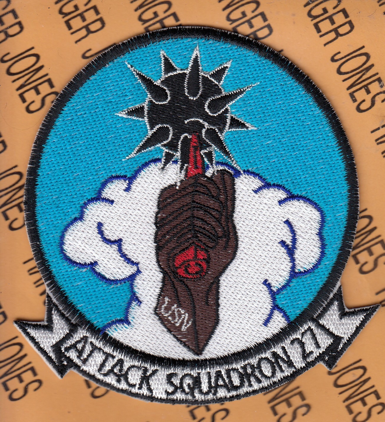 USN Navy Attack Squadron VFA-27 Royal Maces ~4.25" patch c/e