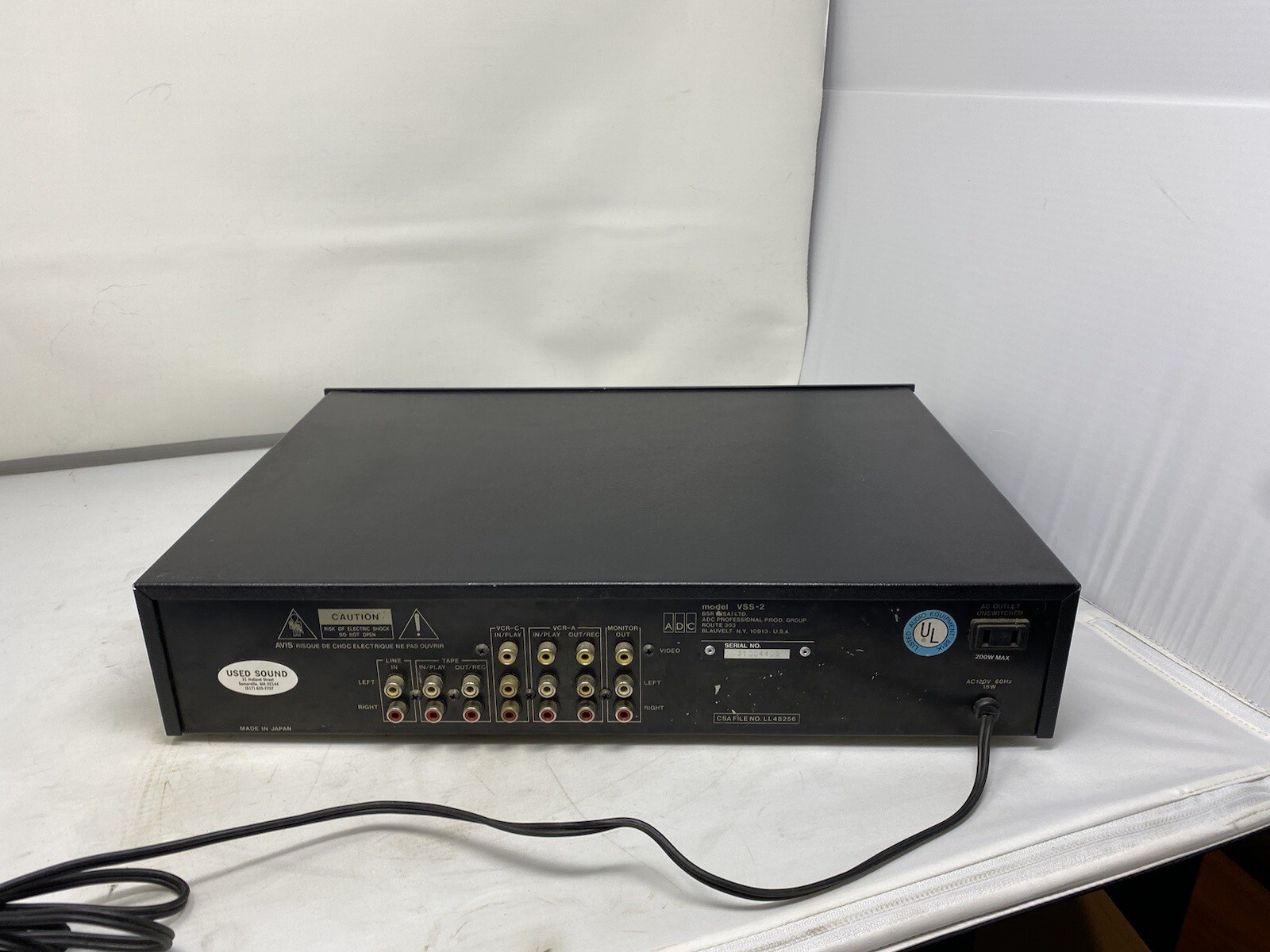 ADC Video Processor Video Sound Shaper VSS-2