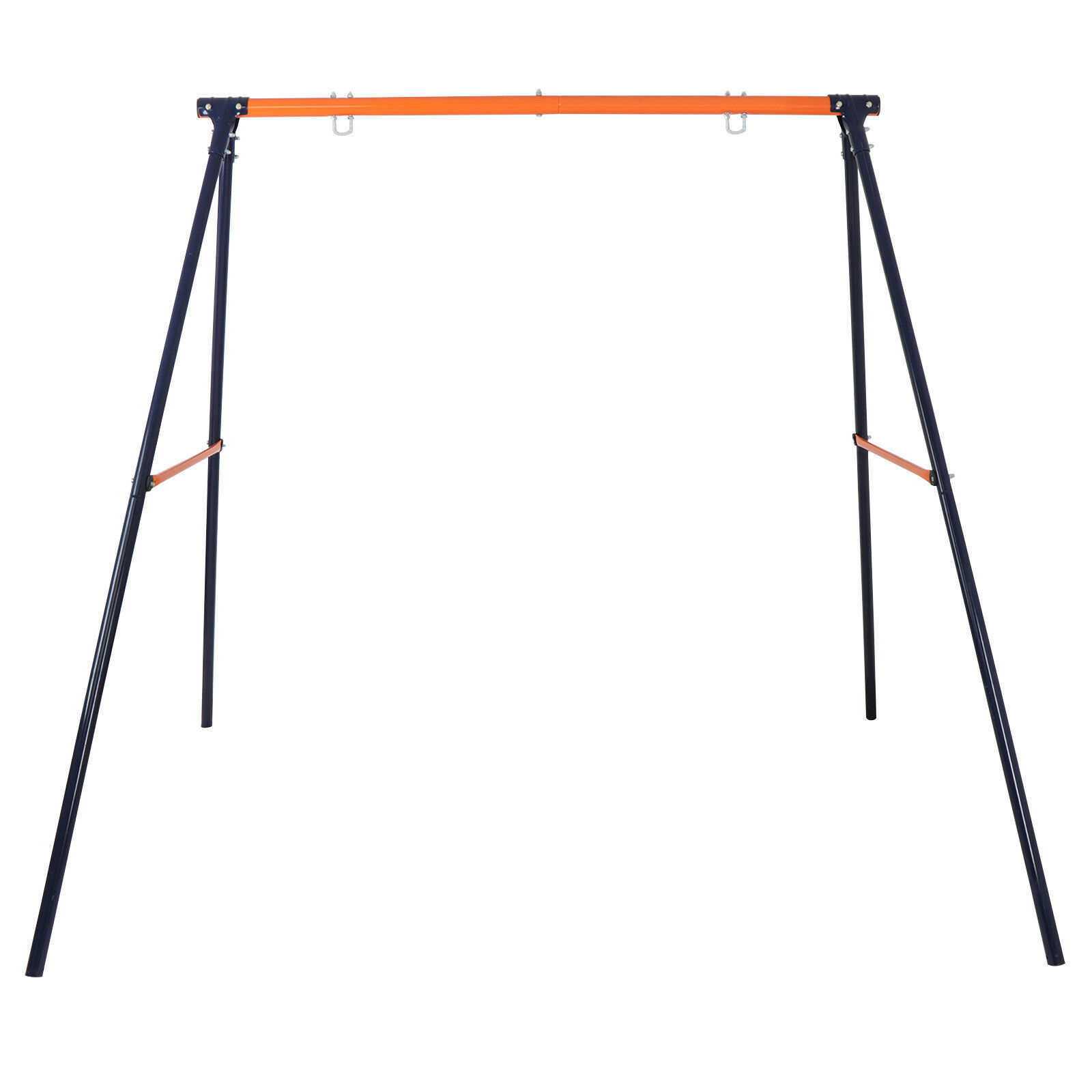Hammock Chair Stand Powder Coated Steel Swing Set Frame Stand Weatherproof
