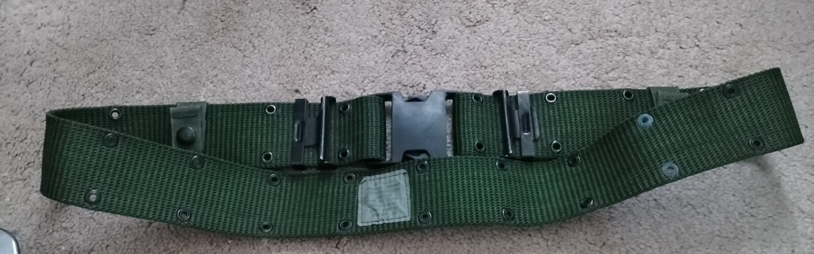 U.S. ARMY MILITARY Individual Equipment Nylon Belt Size Large