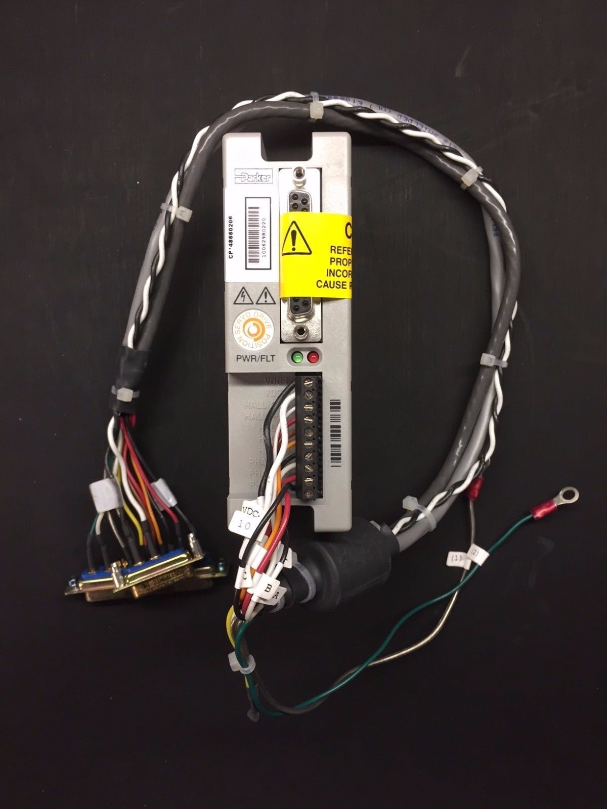 Universal Instruments 48660206 Servo Assembly Parker 770X-CBL-12150
