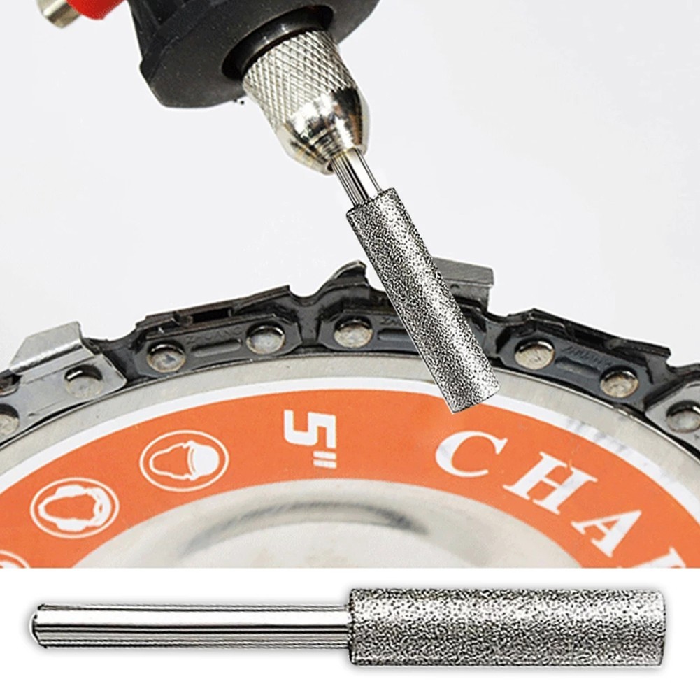Sharpener Chainsaw Metal Grinding Carving Cylindrical Burr Grinding Tool
