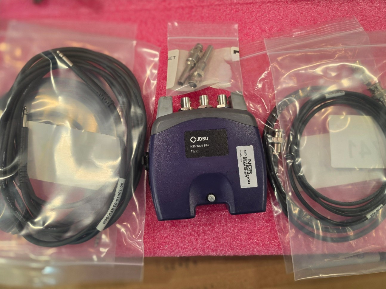 JDSU HST-3000 SIM T1/T3 Module with Cables