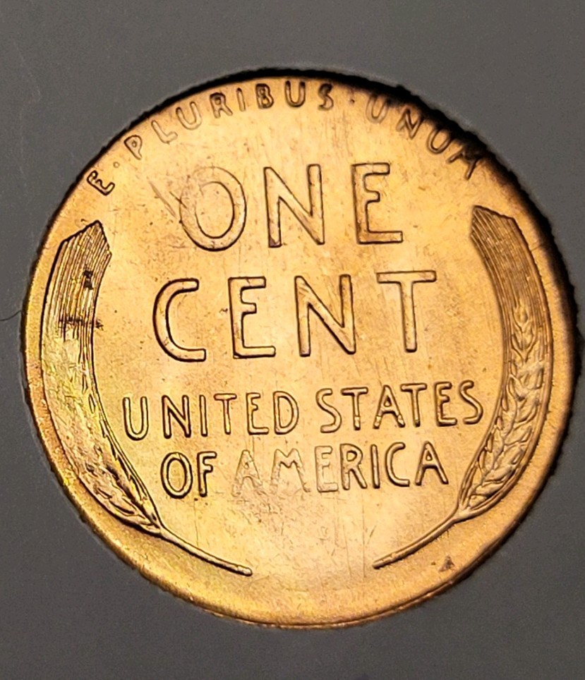 LINCOLN WHEAT CENT ERROR GREEN 💚 RARE