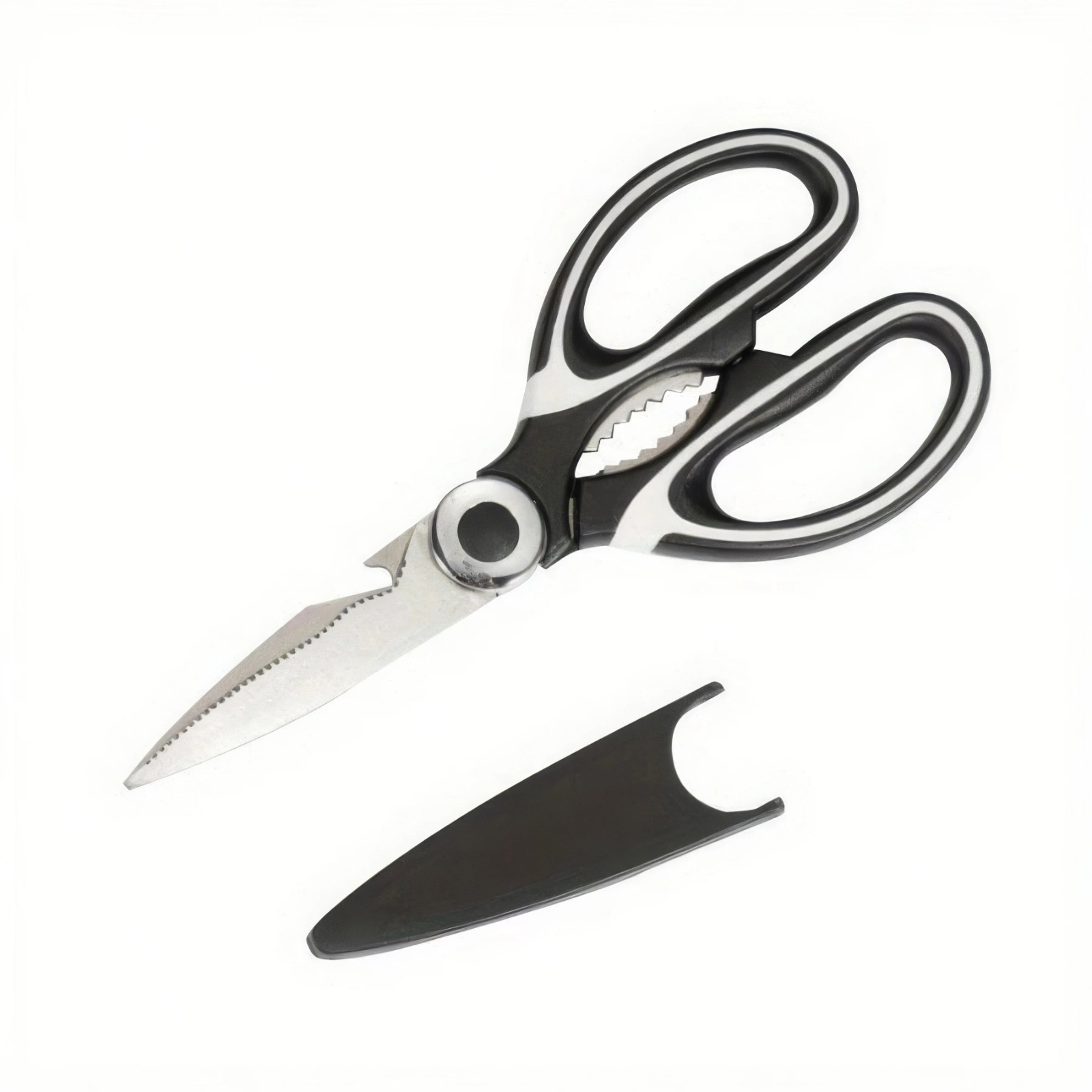 Heavy Duty Kitchen Scissors for Meat Poultry, Fish & Vegetable Cutting
