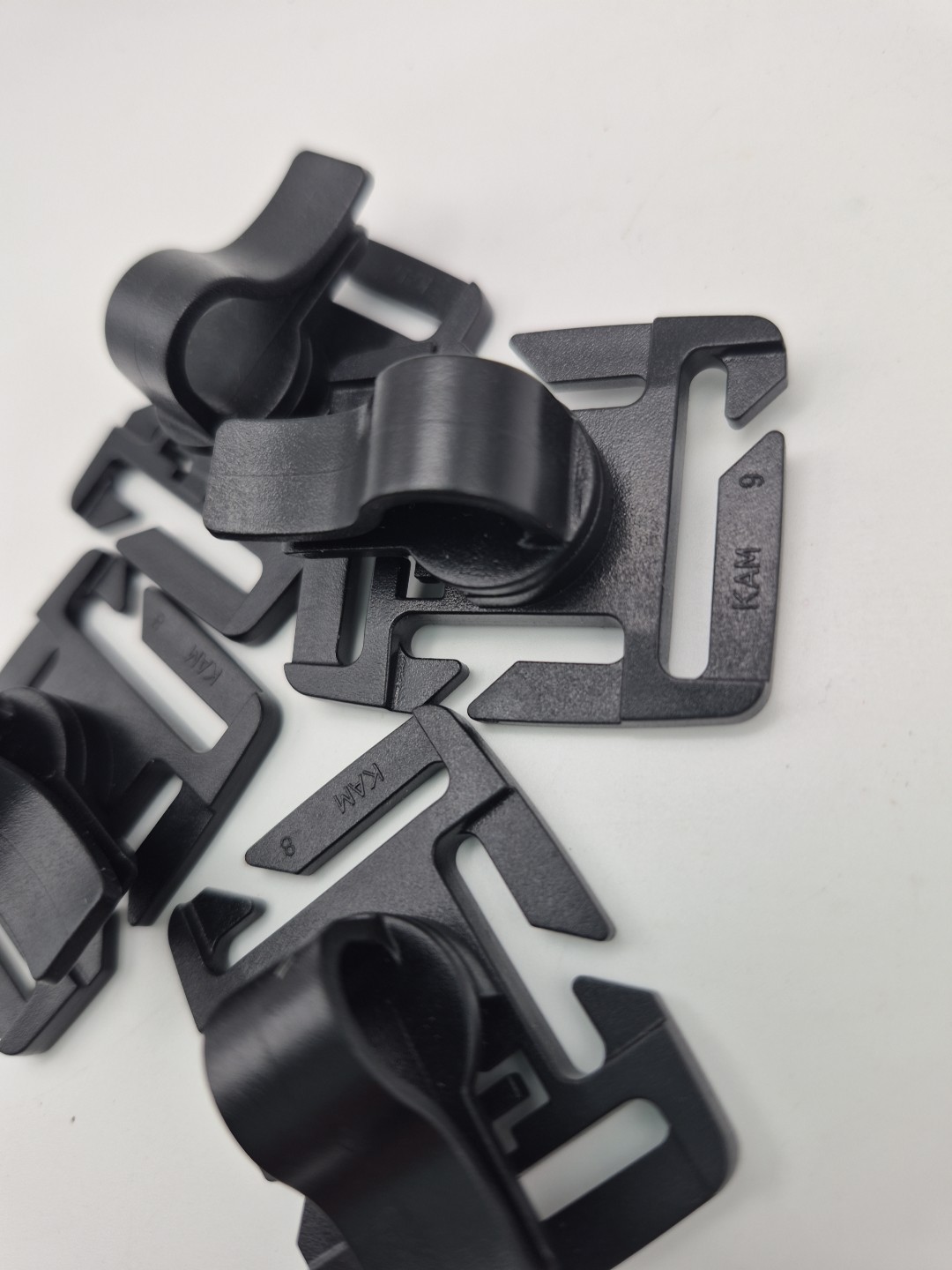 Molle Panel Hydration Pack Tube Clips 4 Pc