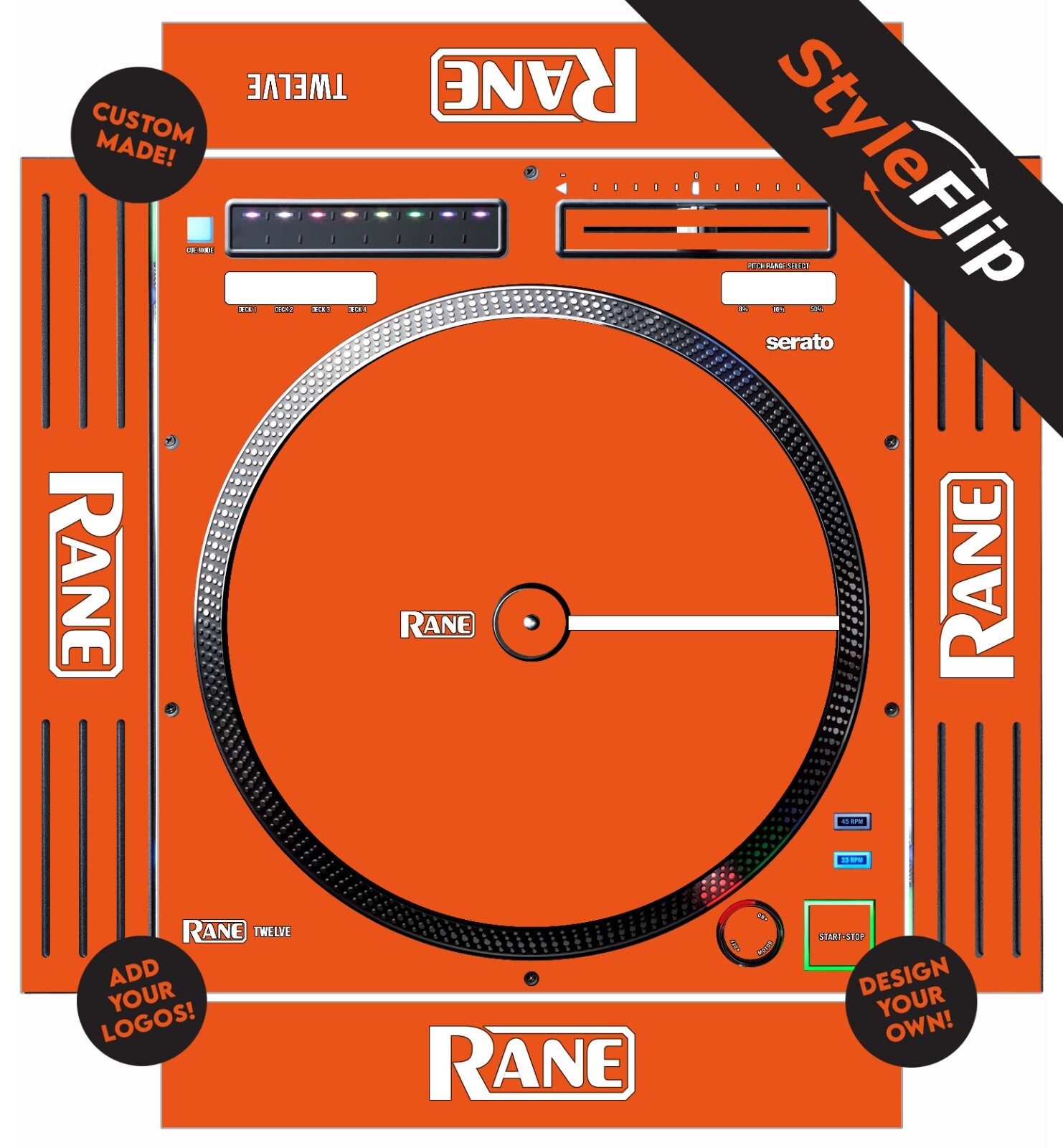 Rane Twelve 2019 Version Skin | Custom Design | Protective Decal | StyleFlip