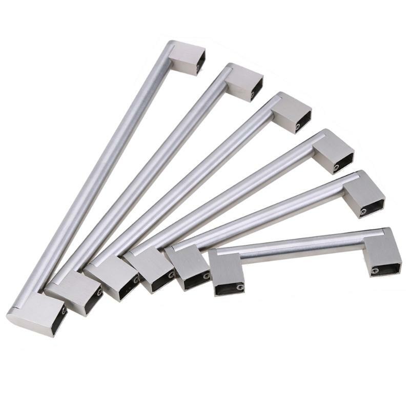 Kitchen Cupboard Handles Bar Pull Cabinet Boss Door Handle Brushed Steel Drawer