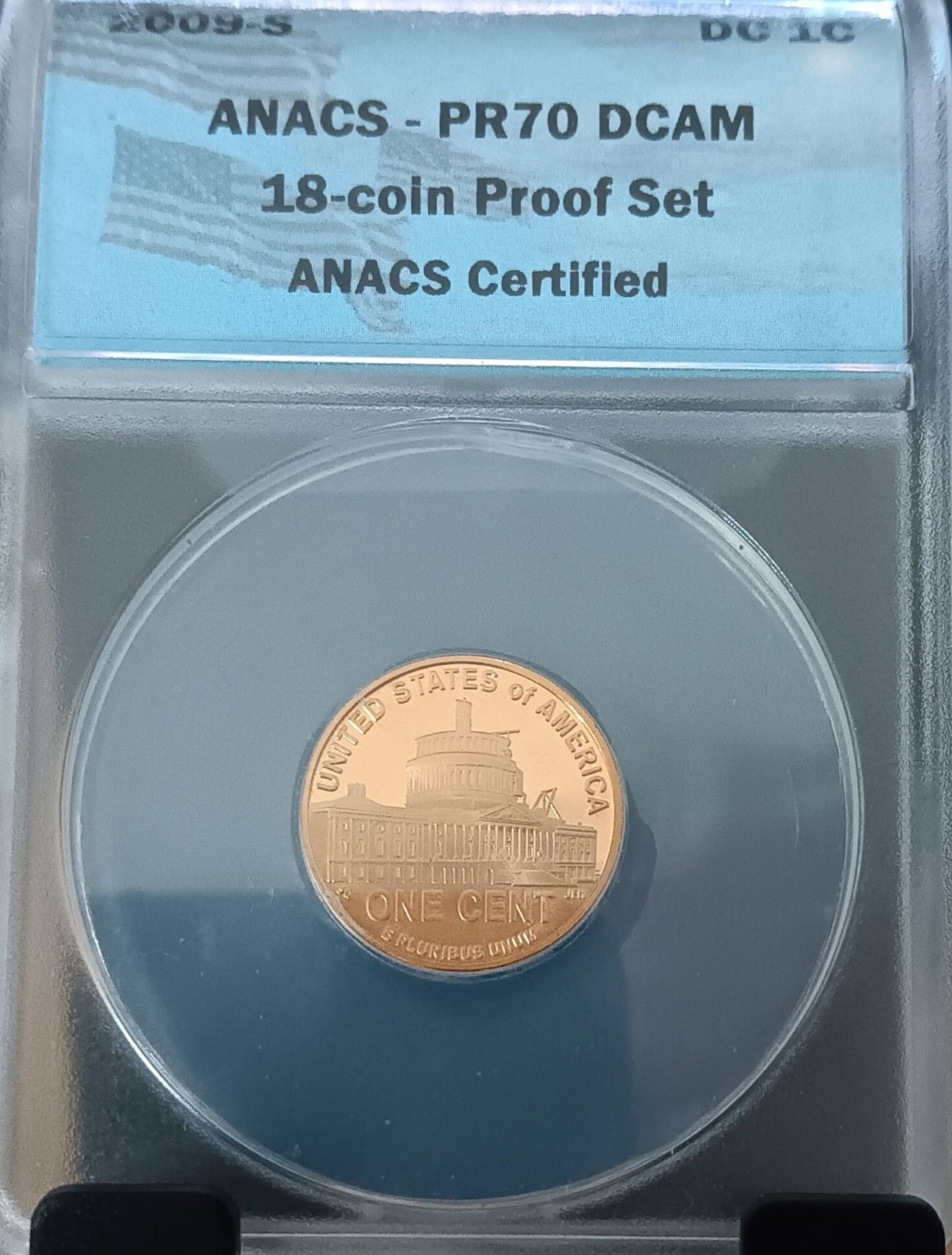 2009 S 1C Lincoln Bicentennial Cent ¢ Presidency ANACS PR70 DCAM  List $110