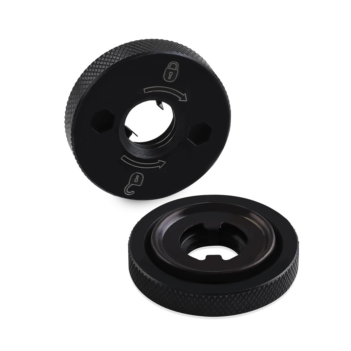2x N484249 Angle Grinder Flanged Hex Nut For DeWalt Grinder DCG413B DCG413B-B3