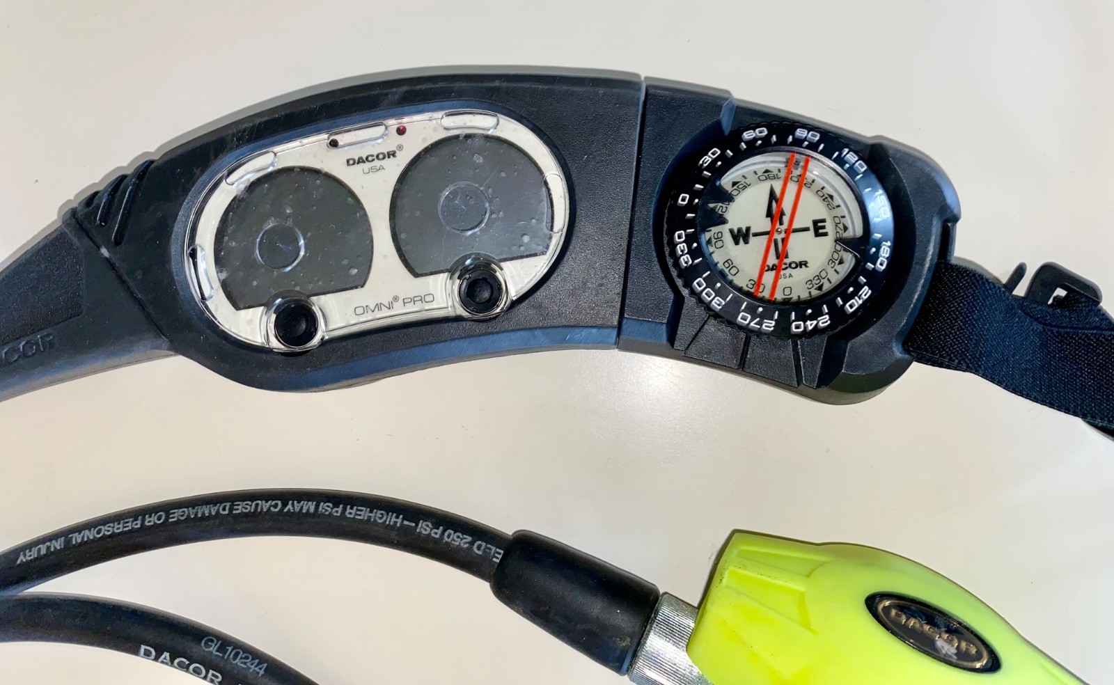 DACOR EXTREME PLUS First Second Stage Scuba Diving Regulator w/ OMNI PRO Console