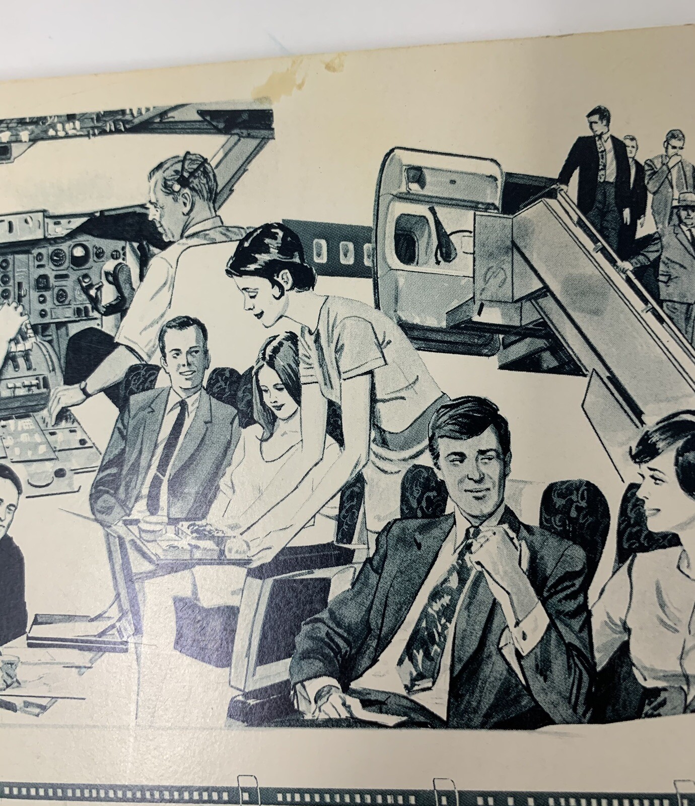 Boeing 747 Maintainability Brochure Airplane 1972 D6 - 13050-899R