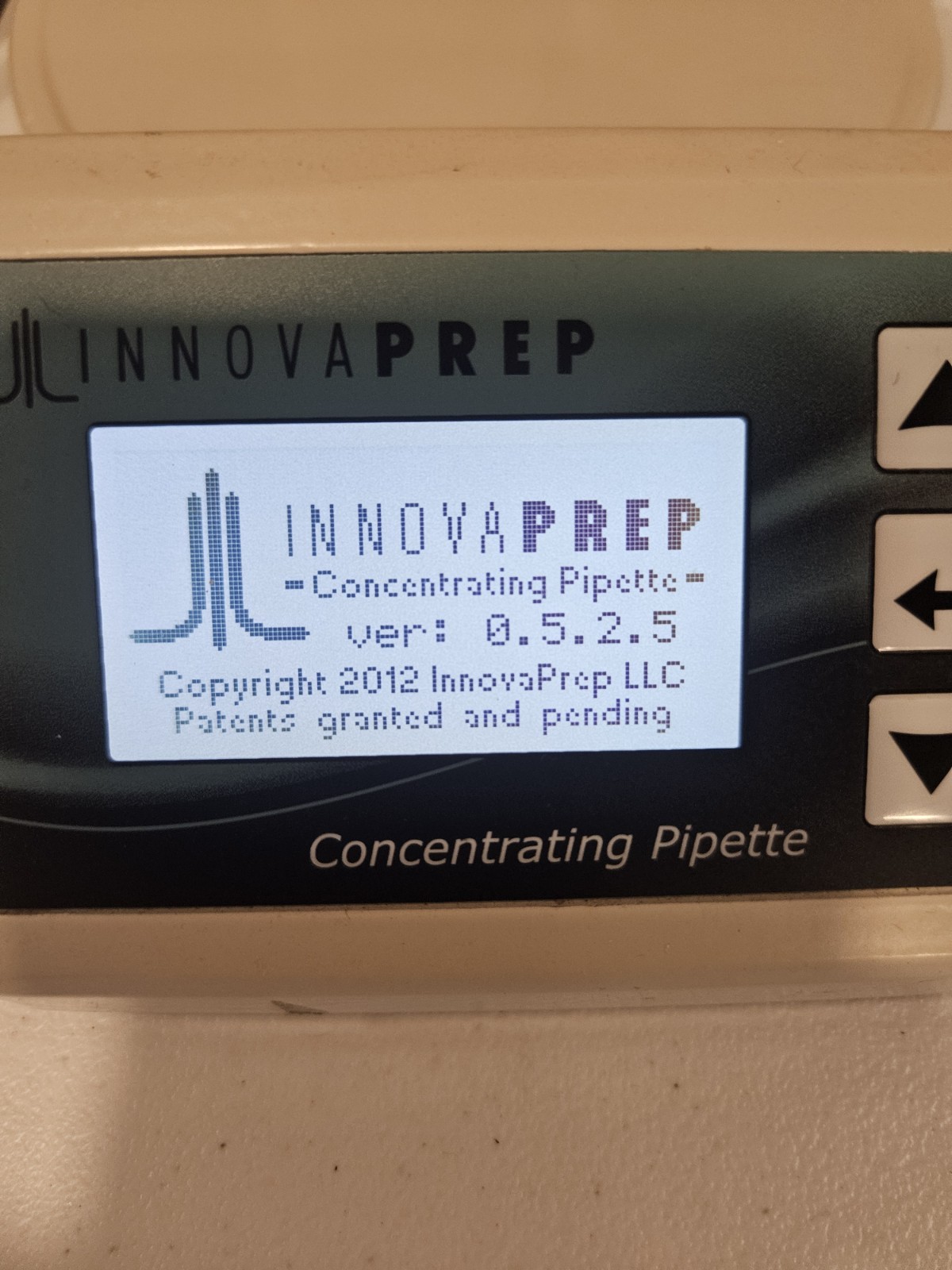 InnovaPrep Concentrating Pipette – Working Condition – Version 0.5.2.5