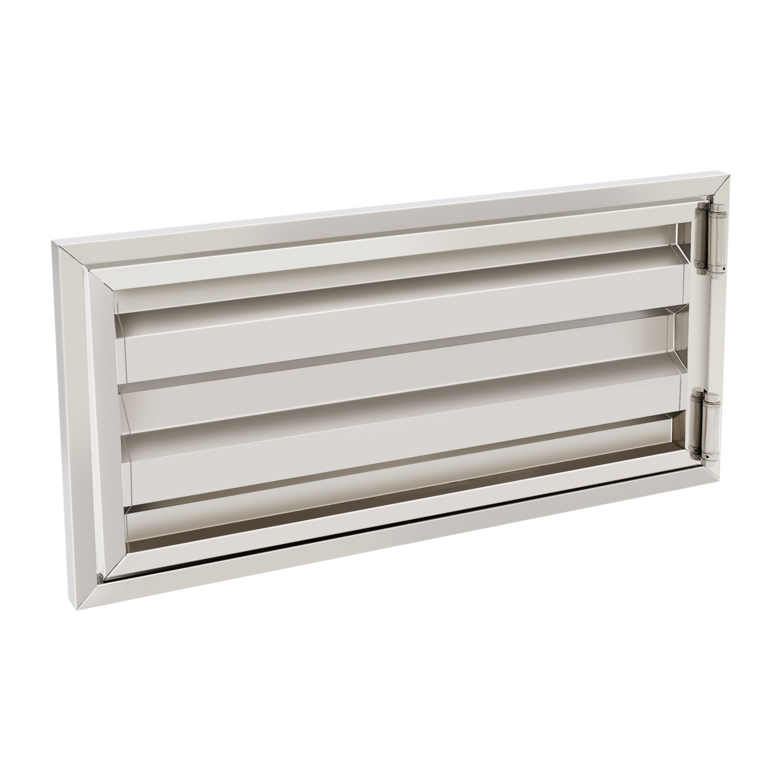 Stainless Steel Crawl Space Access Door 32"x16" Silver Attic Basement Vent Panel