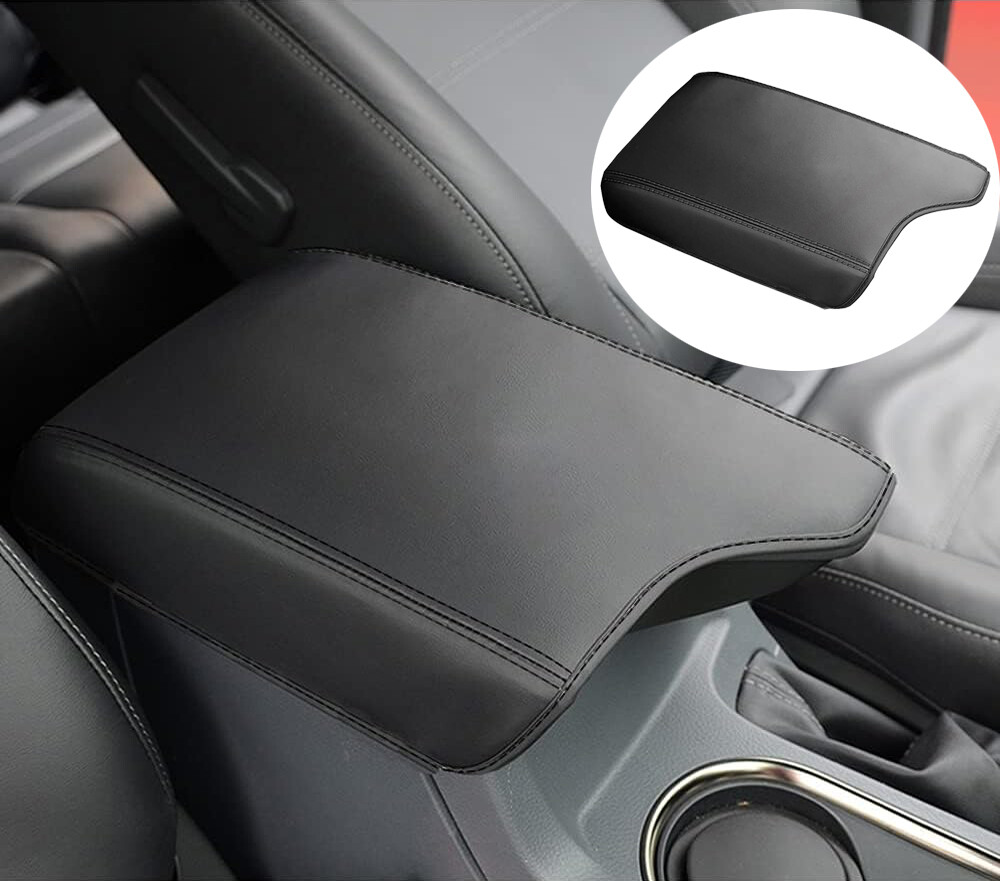 Leather For 2019-2023 Ford Ranger Center Console Box Armrest Cover Protector