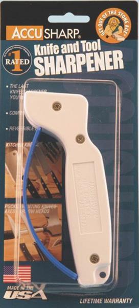 NEW FORTUNE PRODUCTS ACCU 001 ACCUSHARP KNIFE SHARPENER TOOLS CUTLERY USA MADE