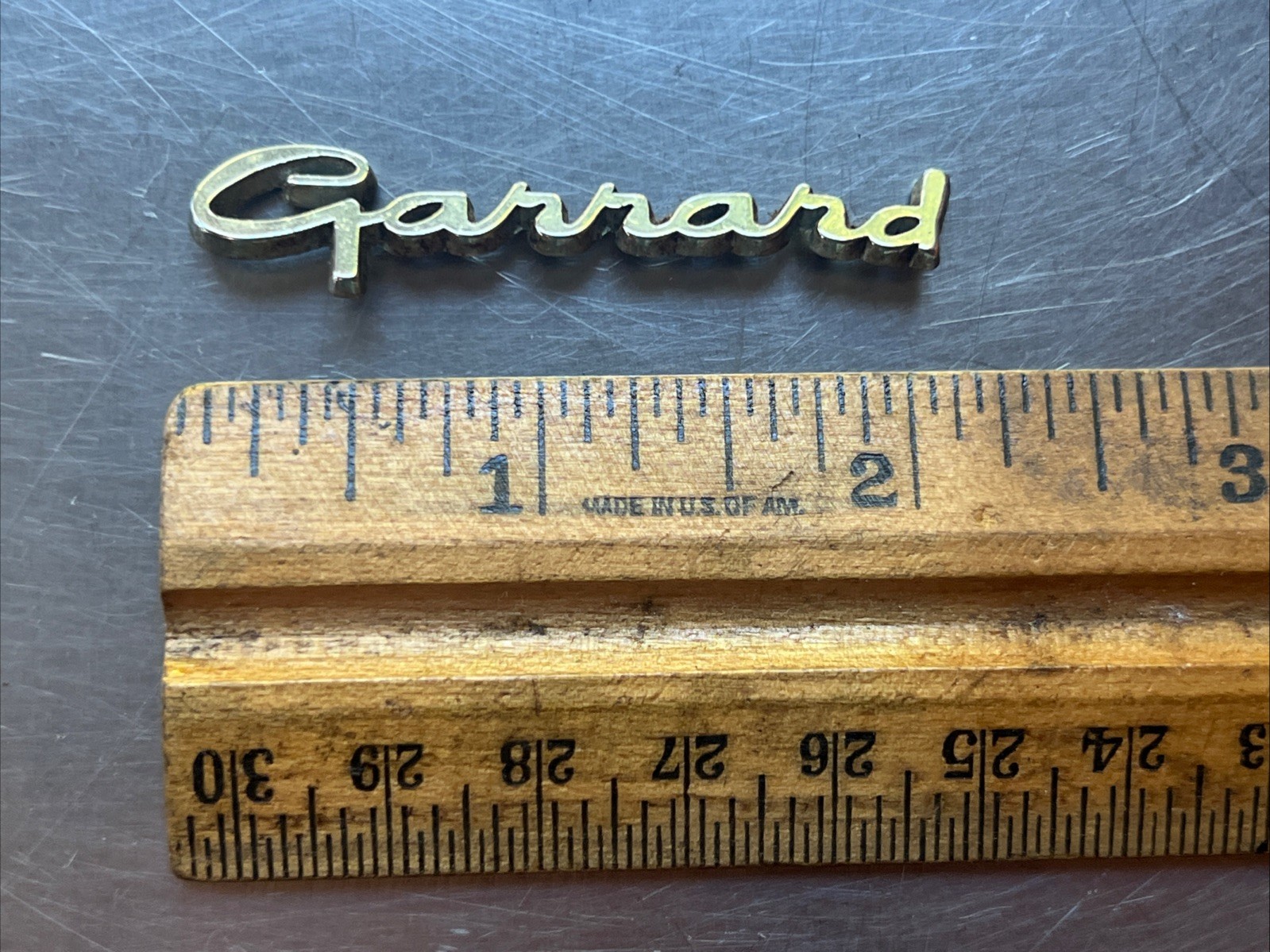 Vintage Garrard RC88 Logo Badge