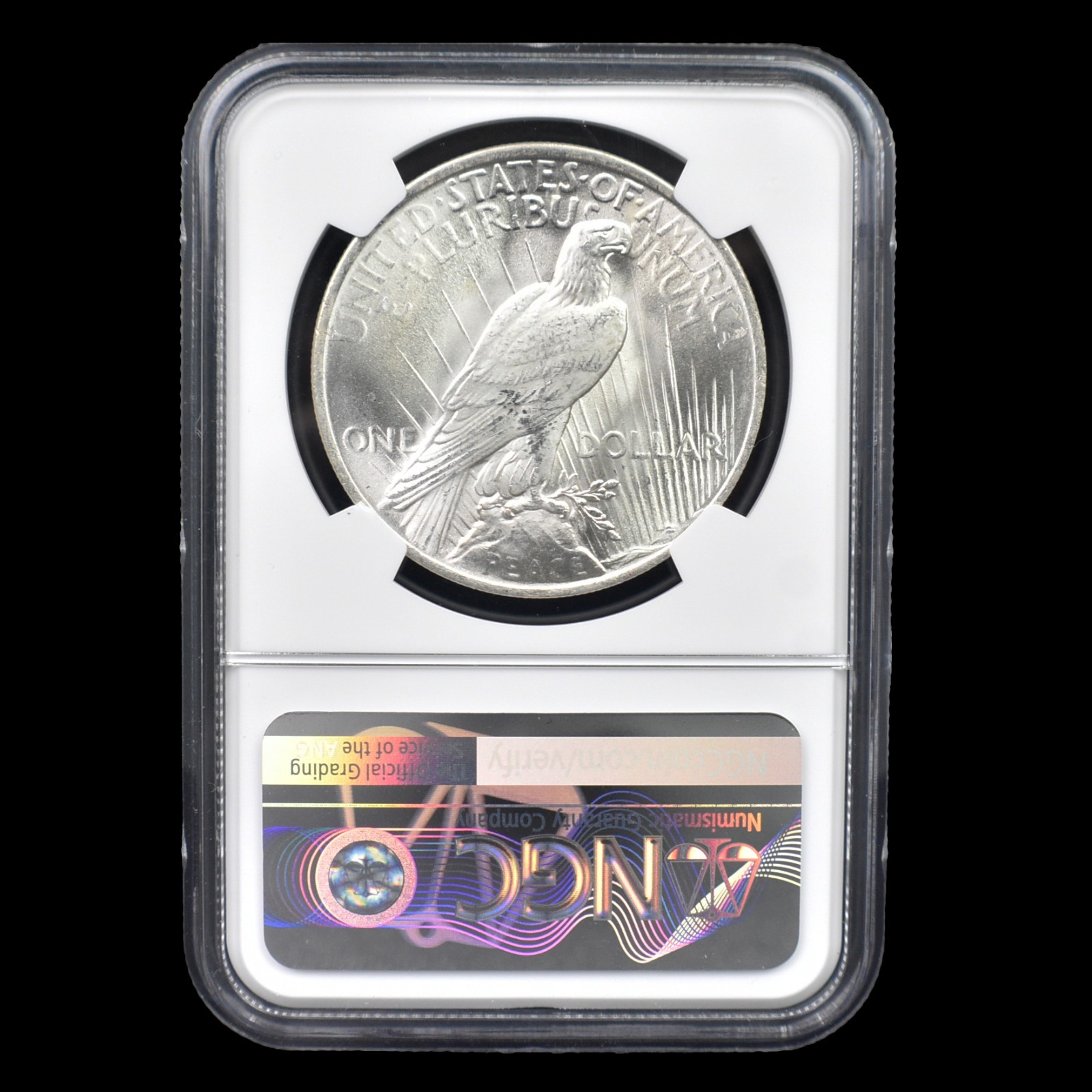 1922 Peace Dollar Silver NGC MS64