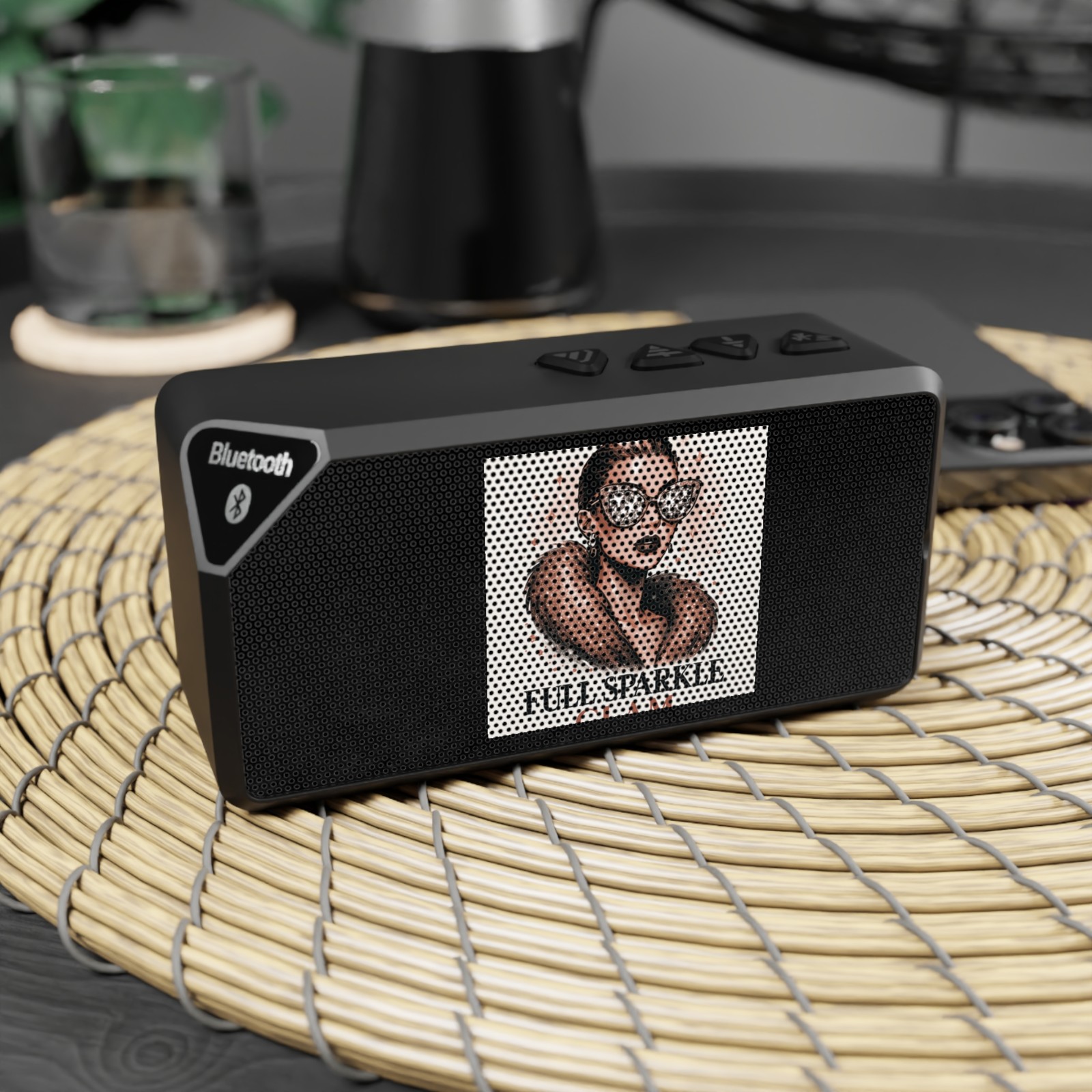 Stylish Bluetooth Speaker with Chic Design | Portable Sound System,