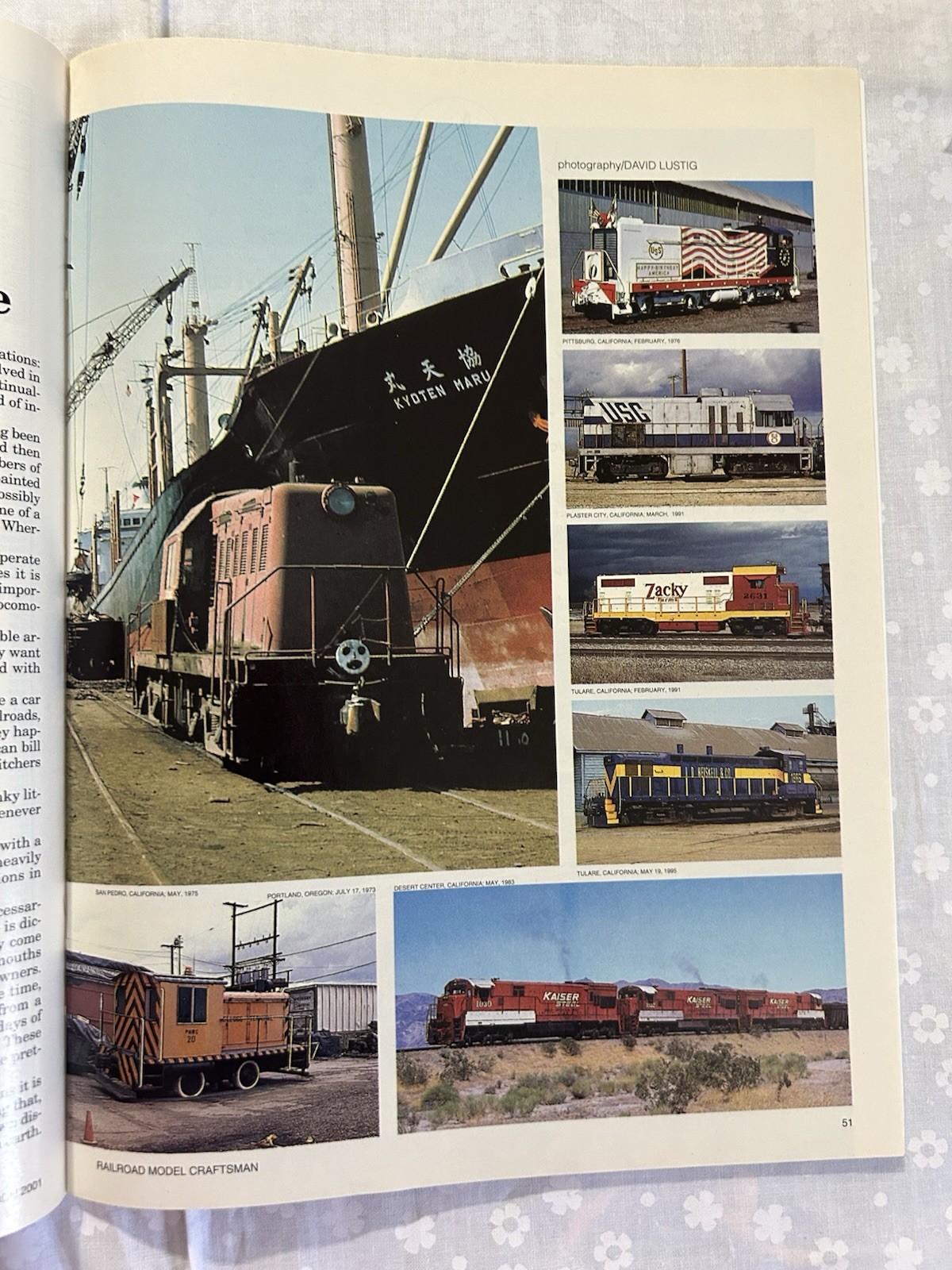 Railroad Model Craftsman March 2001