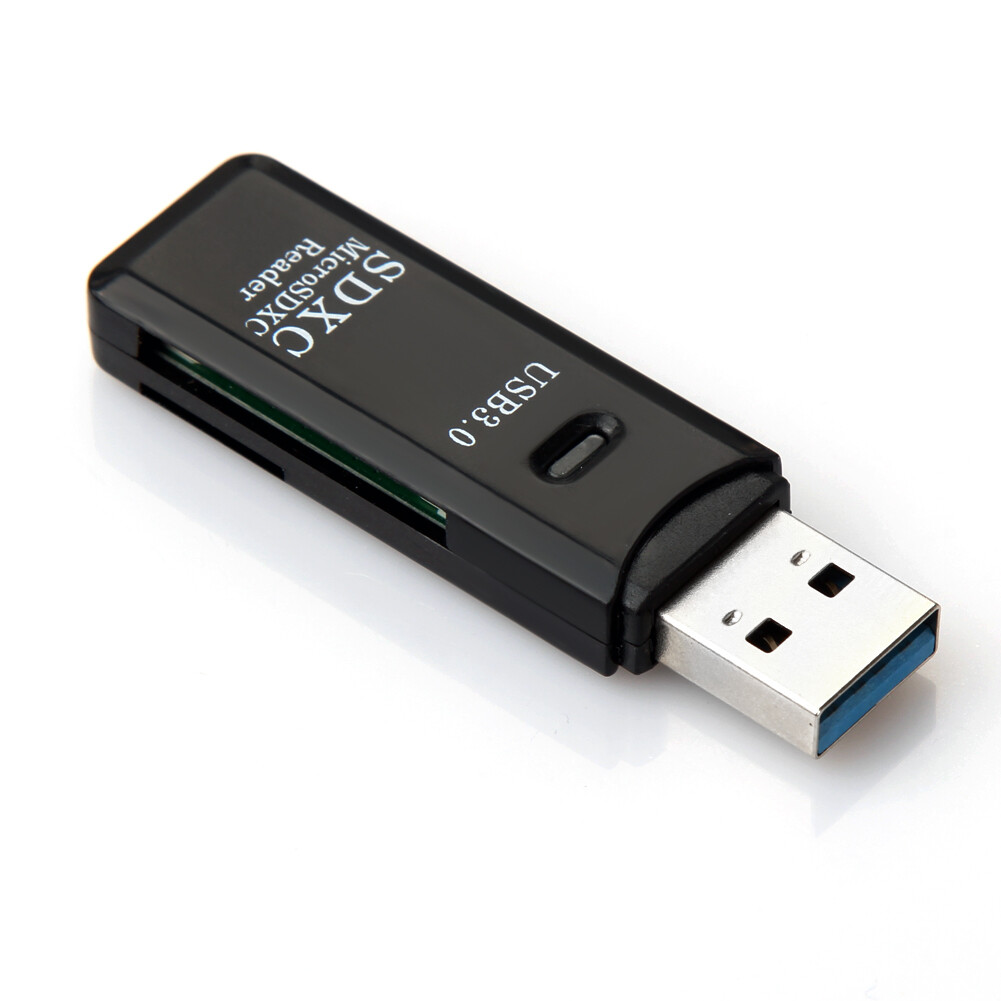 USB 3.0 High Speed Card Reader Adapter for Micro SD SDXC TF T-Flash Memory Card