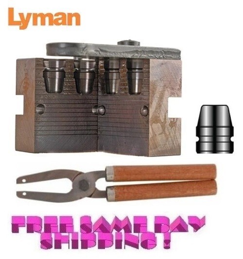 Lyman 2 Cav Mold w/ Handles for 40 S&W, 10mm Auto (401 Diameter) # 2660654 New!