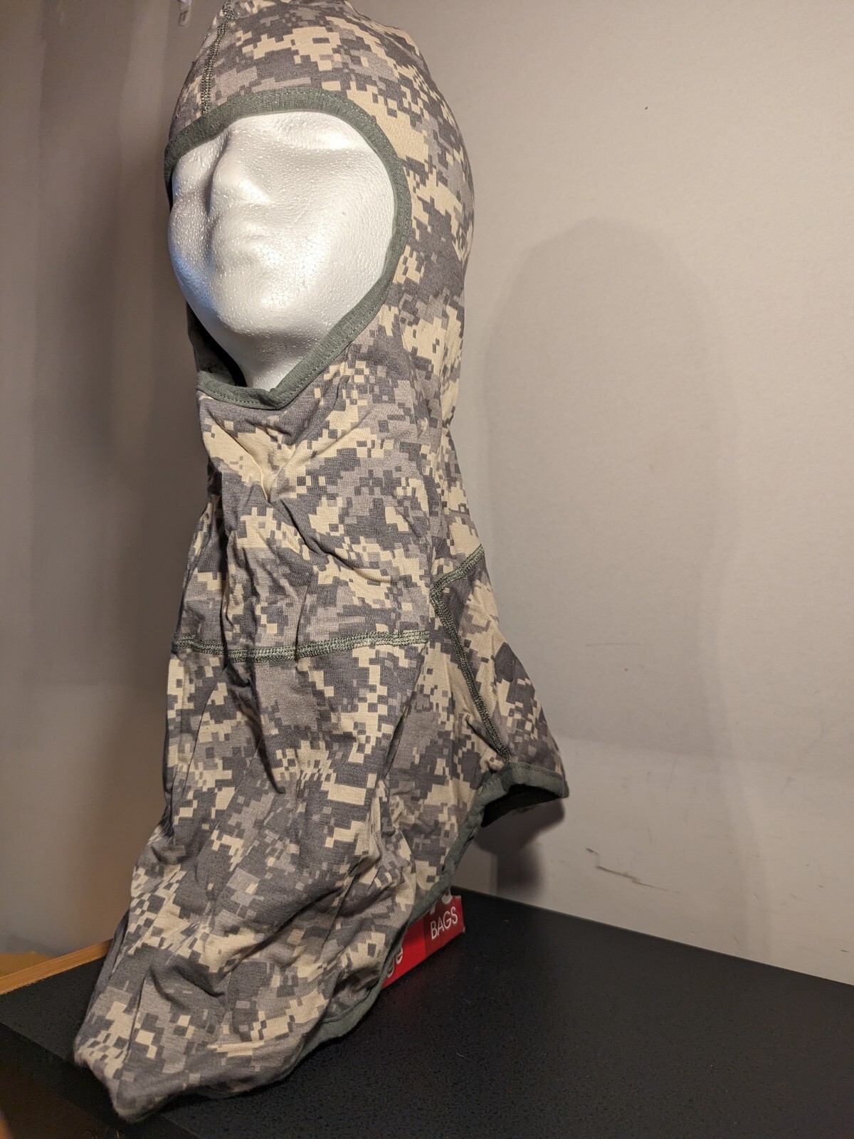 Army US Balaclava Reversible ACU/Sage Green