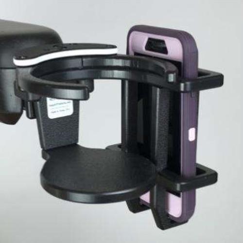 Scooter Combo Smart Phone and Adjustable Drink Holder Left Hand | A0015CLA