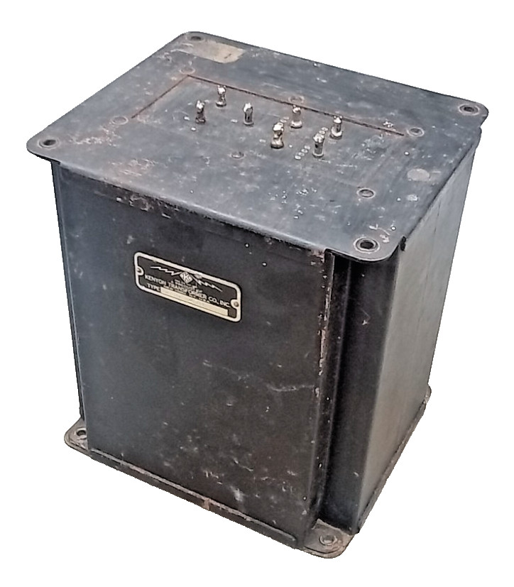 KENYON T-470 MODULATION OUTPUT TRANSFORMER   203A - 150T -  TUBES