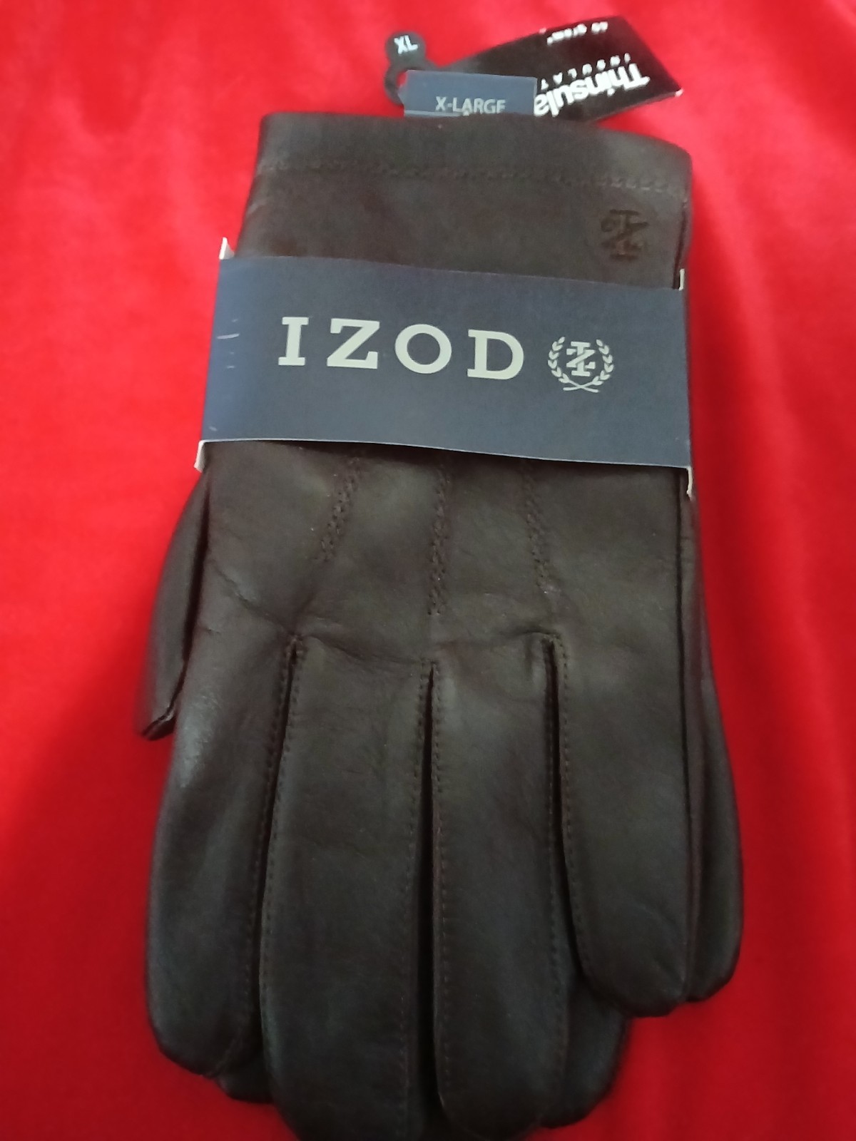 IZOD Leather Gloves
