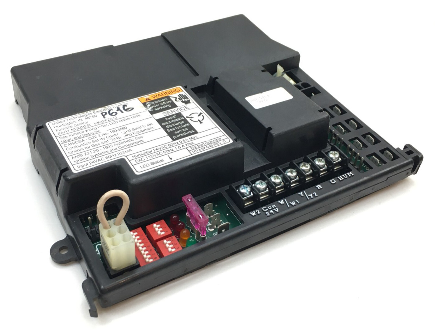 Carrier Bryant HK42FZ012 1012-943-A Furnace Control Circuit Board used #P616