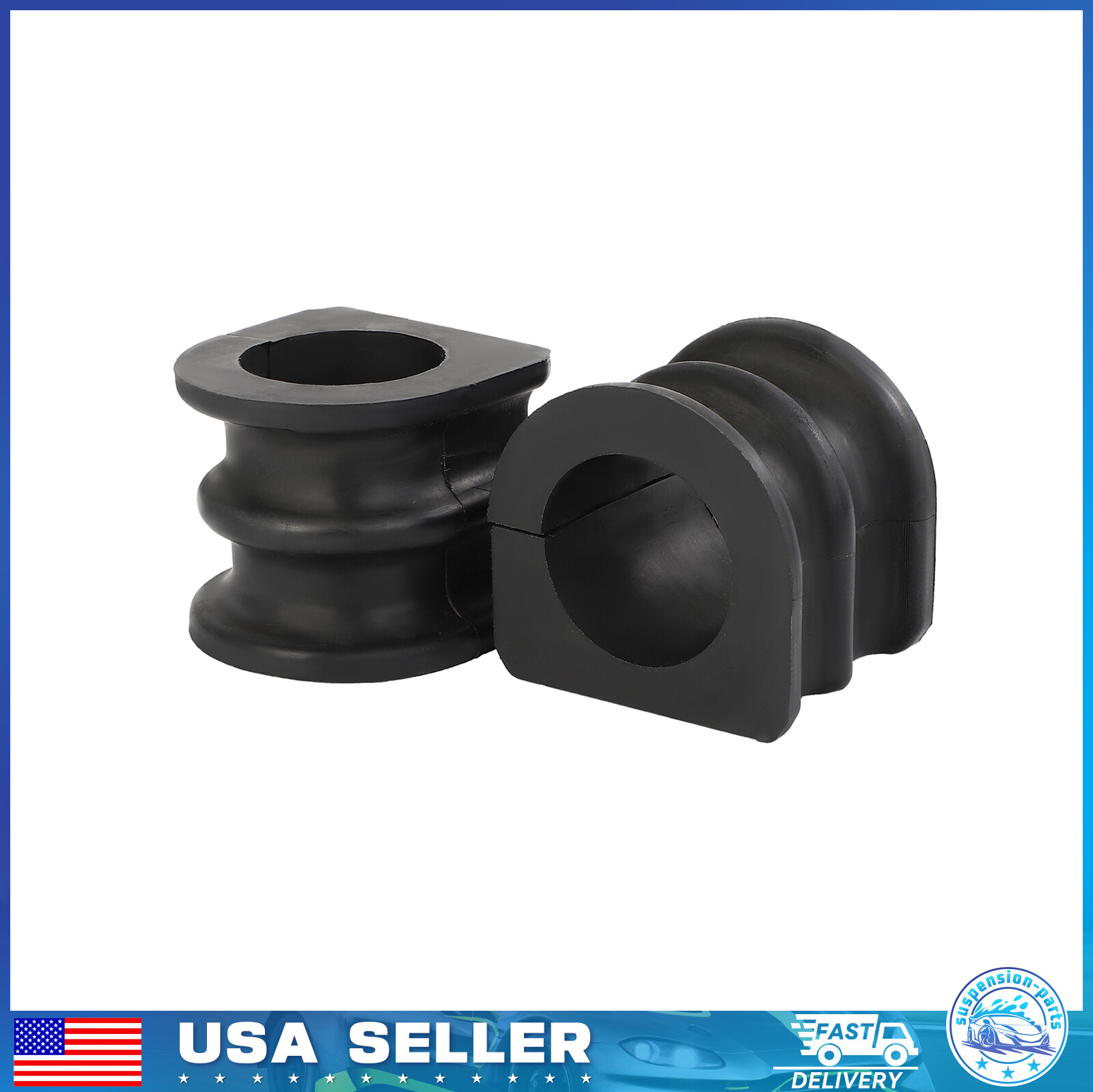 Front Stabilizer Sway Bar Bushing Kit For 2004-2015 Infiniti QX56 Nissan Armada
