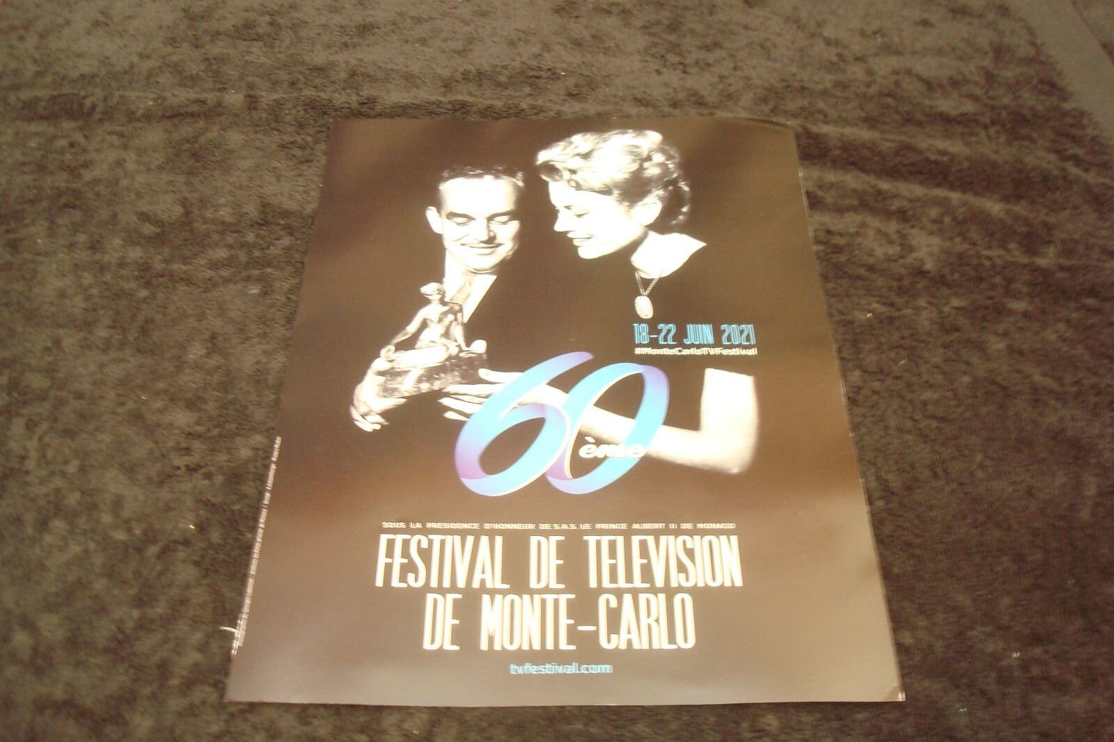 PRINCE RAINIER III, GRACE KELLY, FESTIVAL DE TELEVISION DE MONTE-CARLO 2021 ad