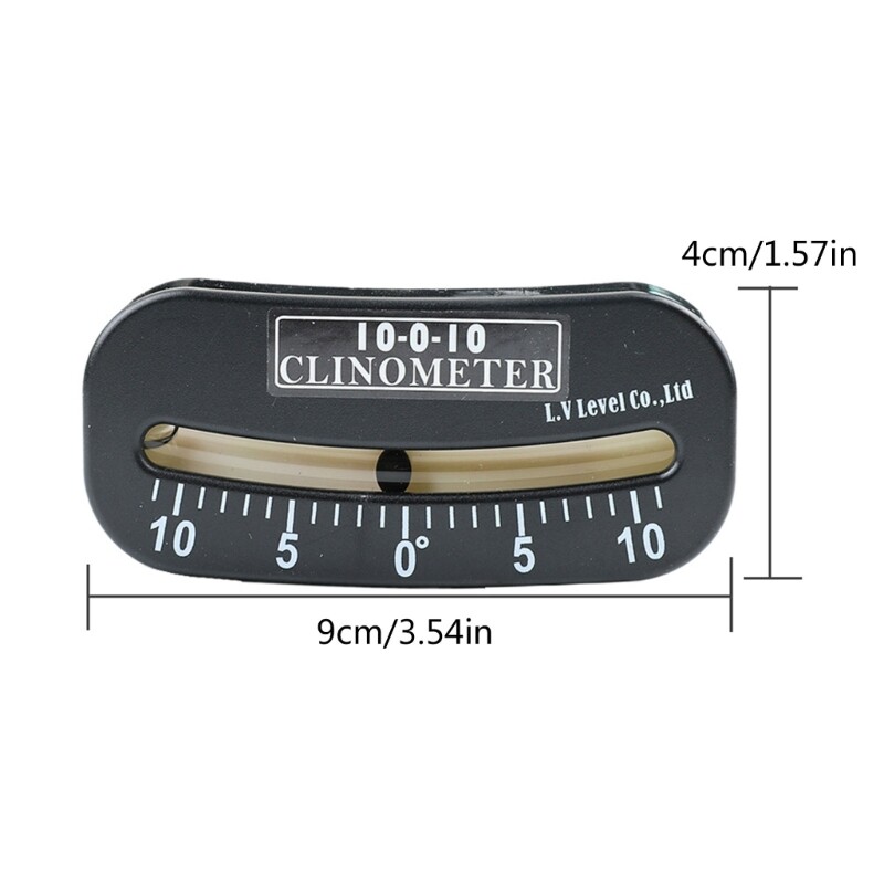Slope Protractors Inclinometer Level Meter Clinometer Angles Gauges for RVsBoat