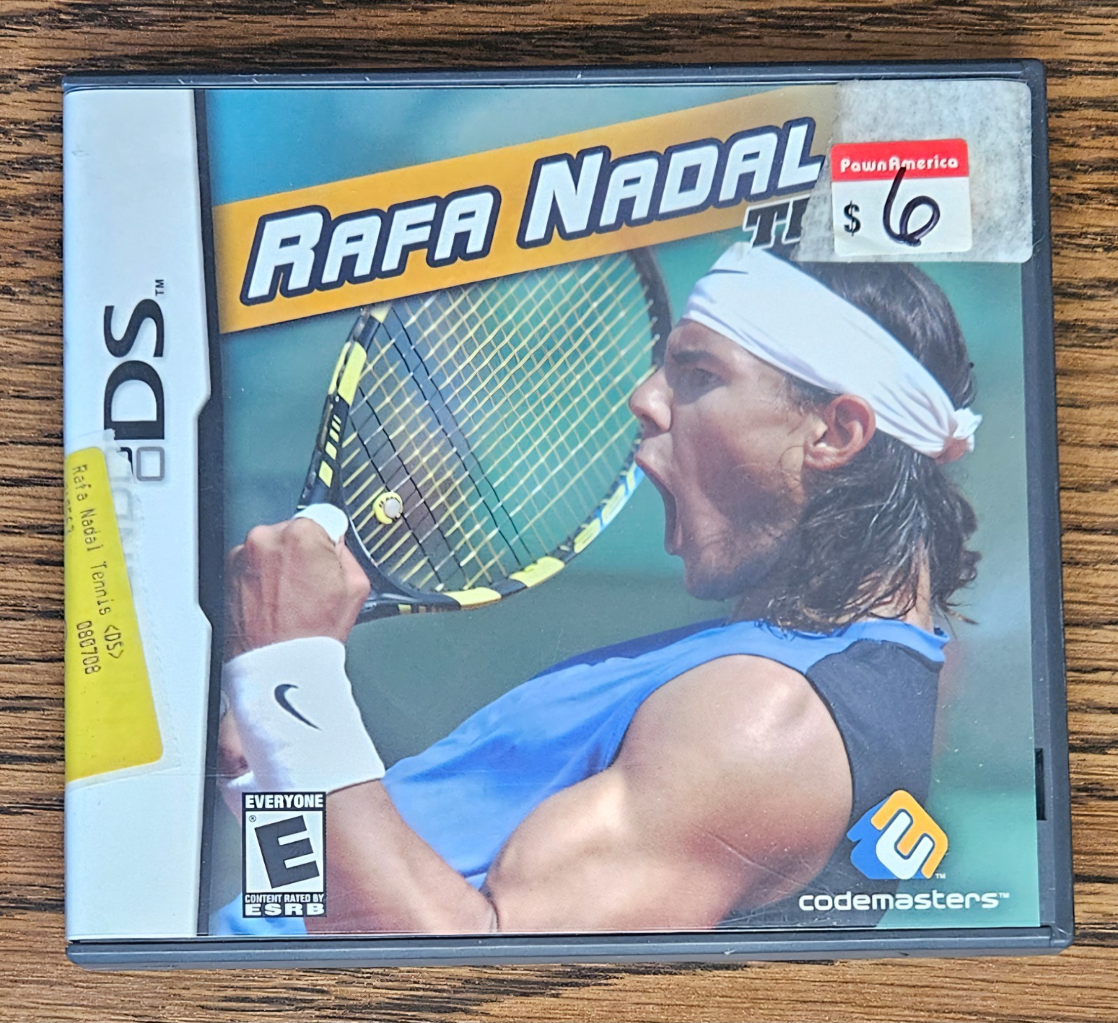 Rafa Nadal Tennis Video Game **CASE & MANUAL ONLY** - DS