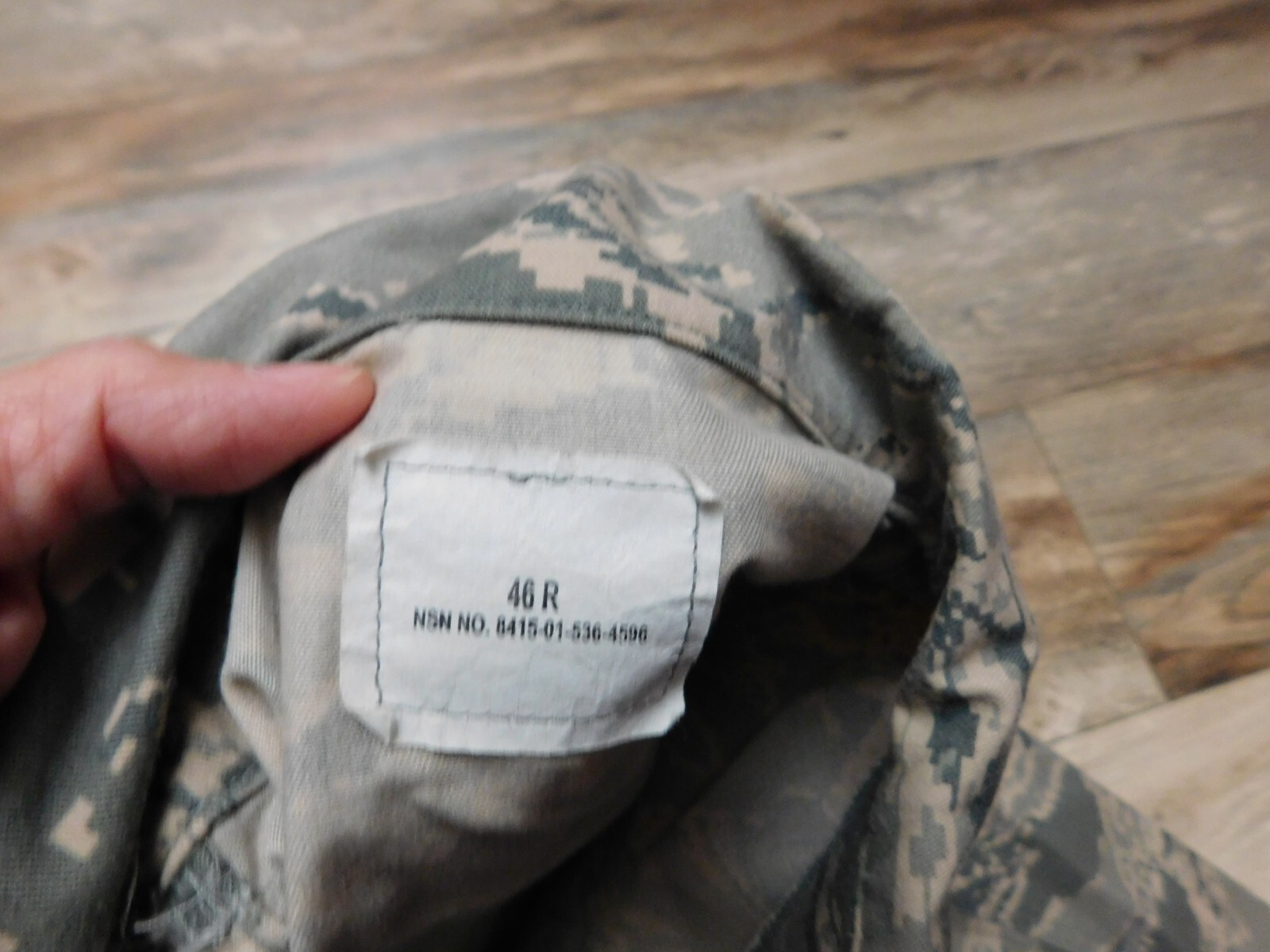 USAF ABU MAN'S UTILITY TOP COAT SIZE 46R