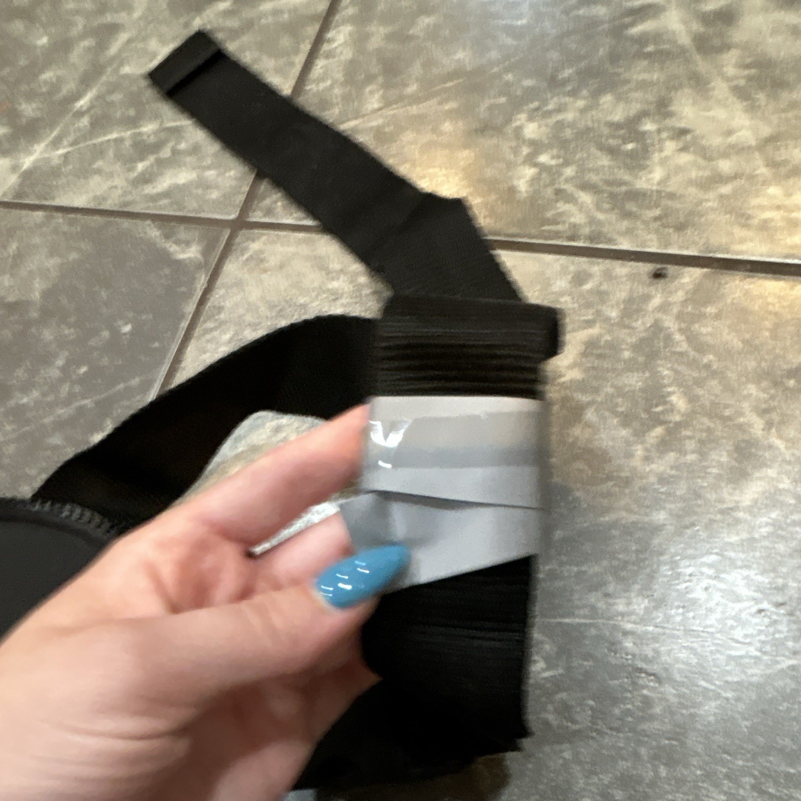 Black Fanny Pack Adjustable Strap With Murphy Goode Brand