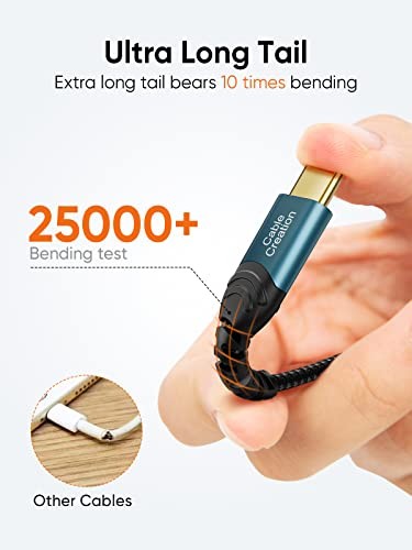2pcs 6.6Ft USBA to USBC Fast Charging Braided Type C Data Cord for...