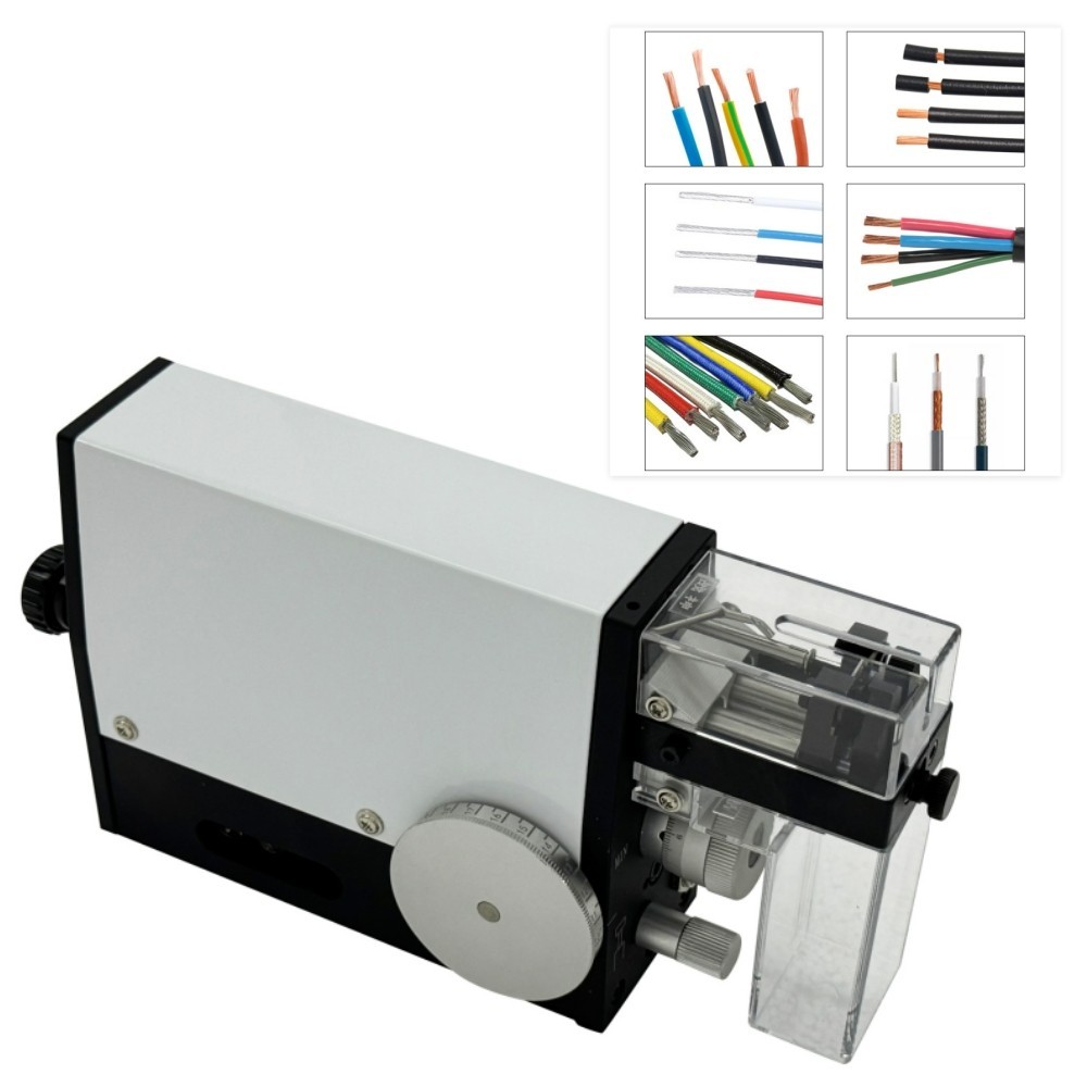 Induction Pneumatic Peeling Machine Wire Stripping Machine Precision Cable Strip