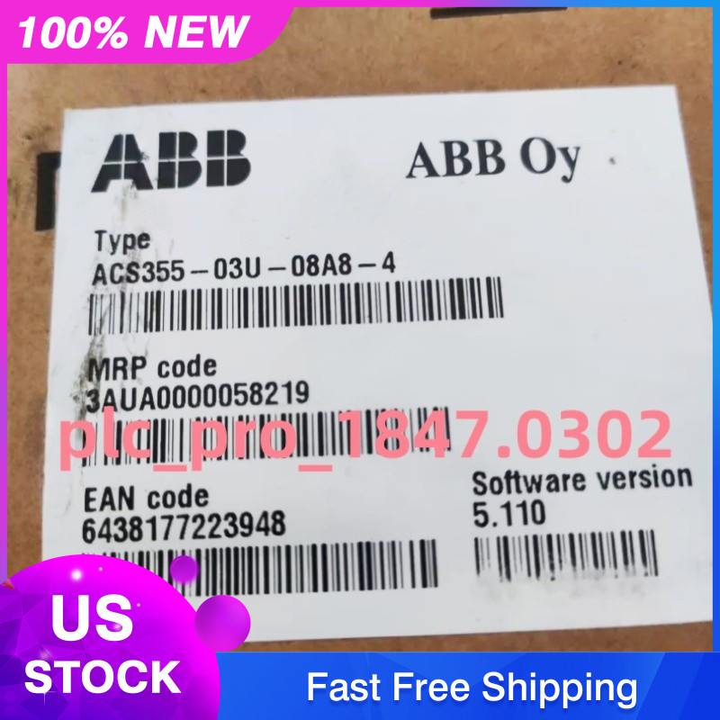 1PCS Brand New ABB ACS355-03U-08A8-4 Frequency Converter  Fast Shipping