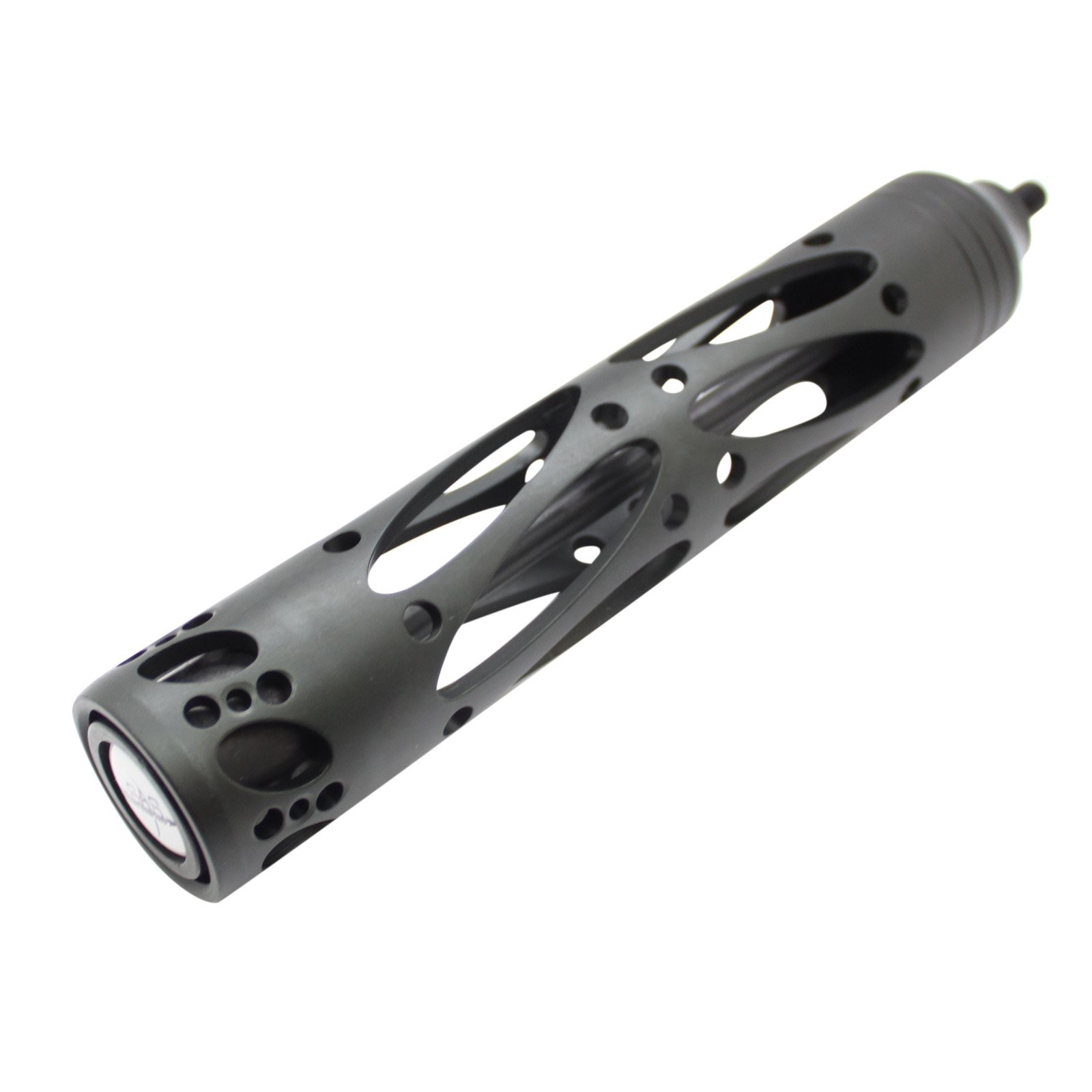 Archery Aluminum Bow Stabilizer (Black, 8-inch)
